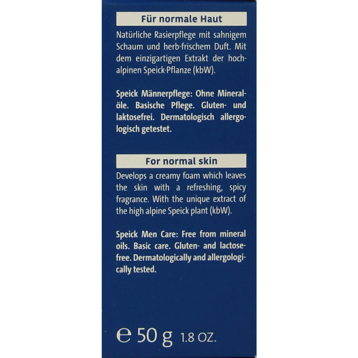 Speick Man scheerzeep stick 50.00 Gram