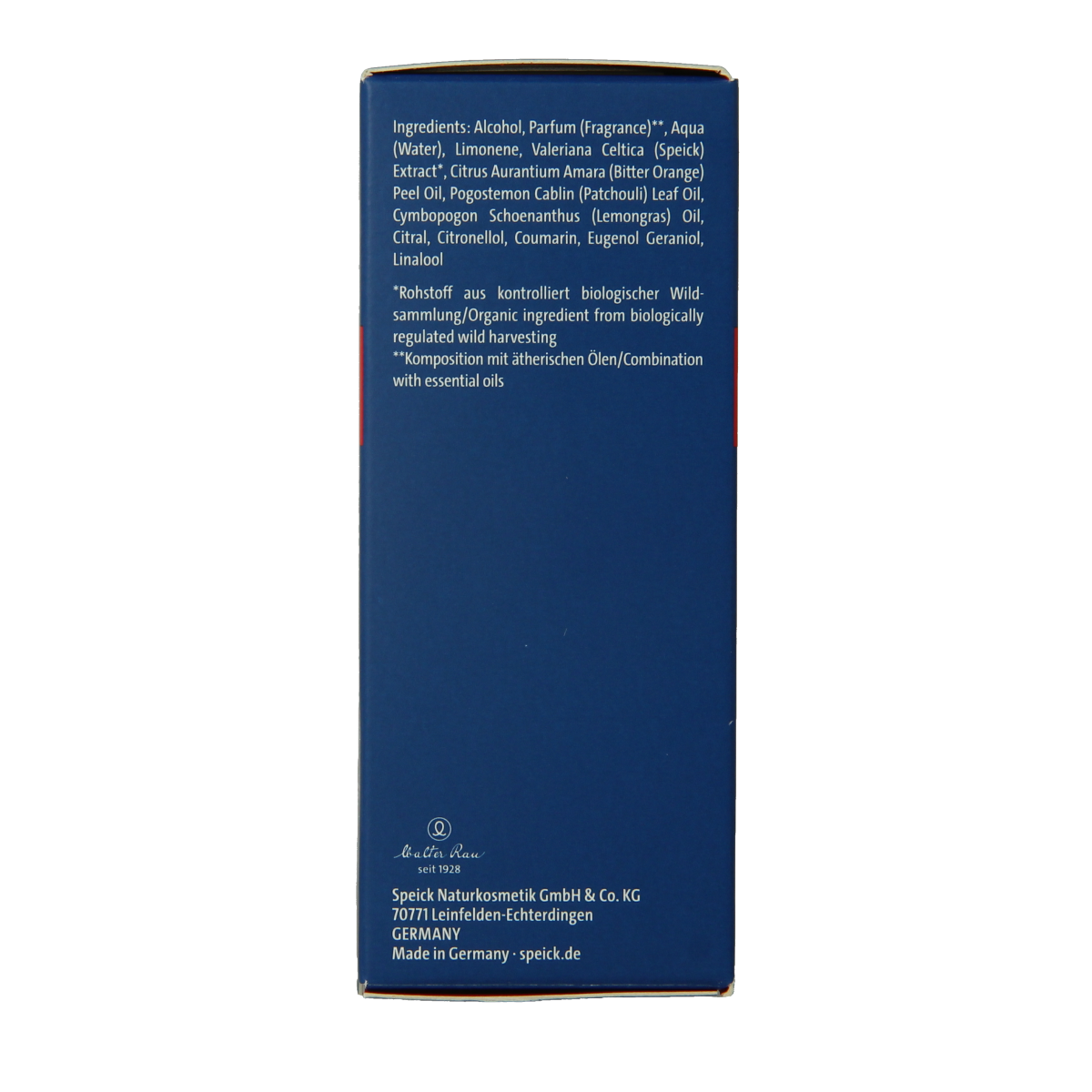 Speick Man eau de toilette 50.00 Milliliter
