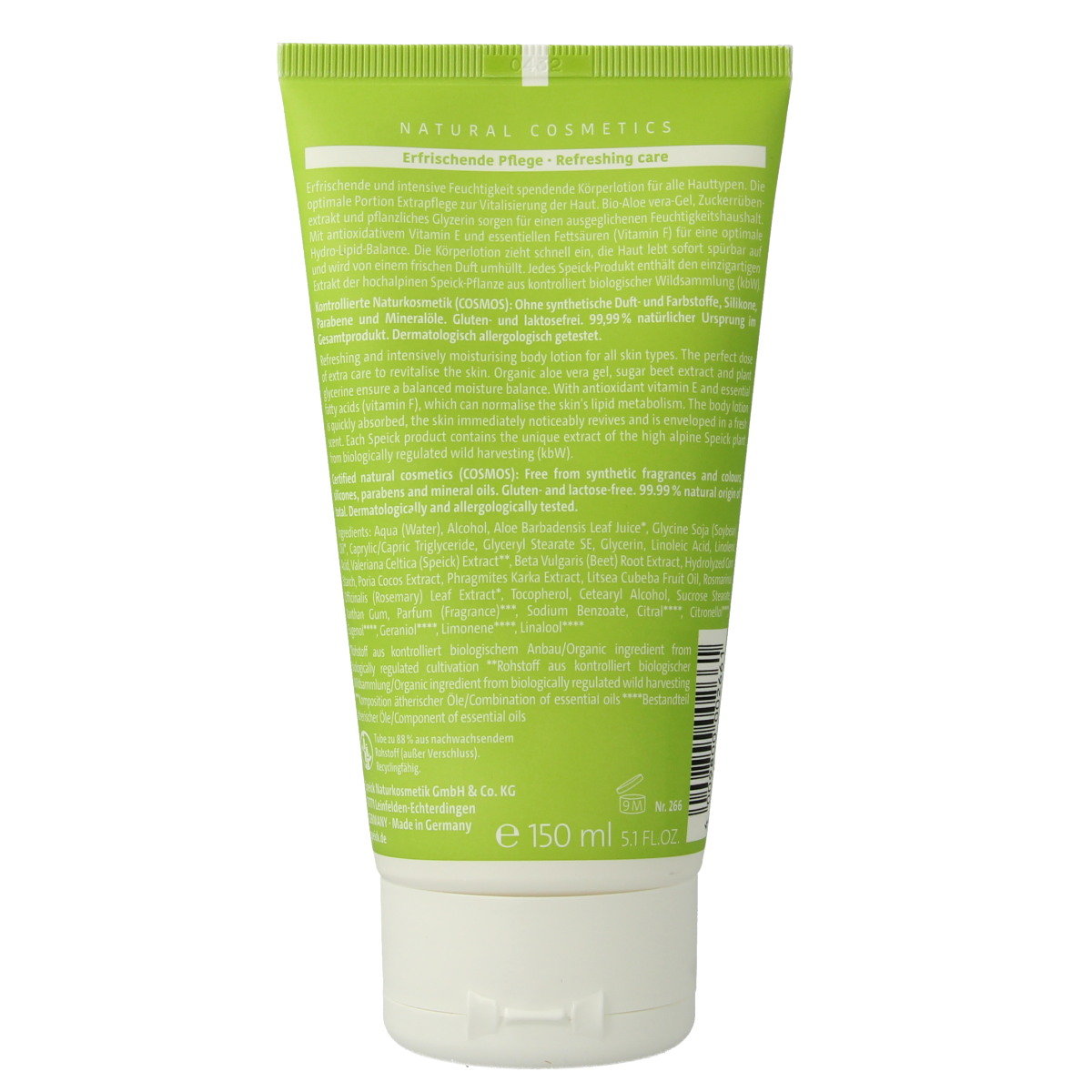 Speick Natural aktiv bodylotion 150.00 Milliliter
