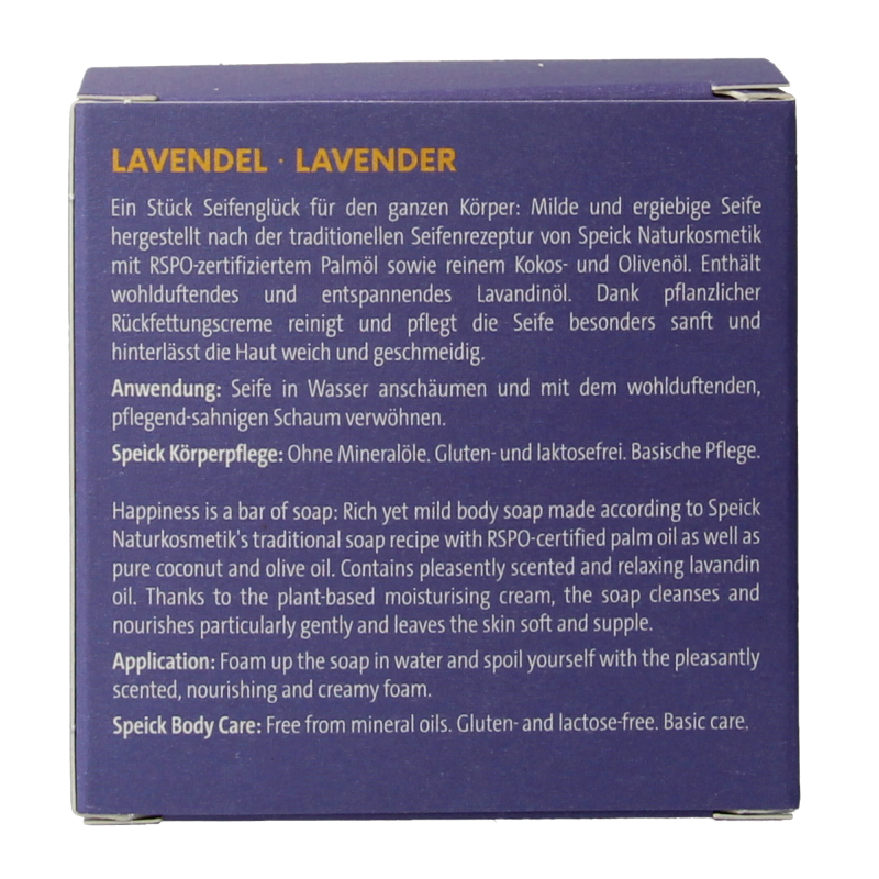 Speick Lavendel zeep in doosje 100 Gram