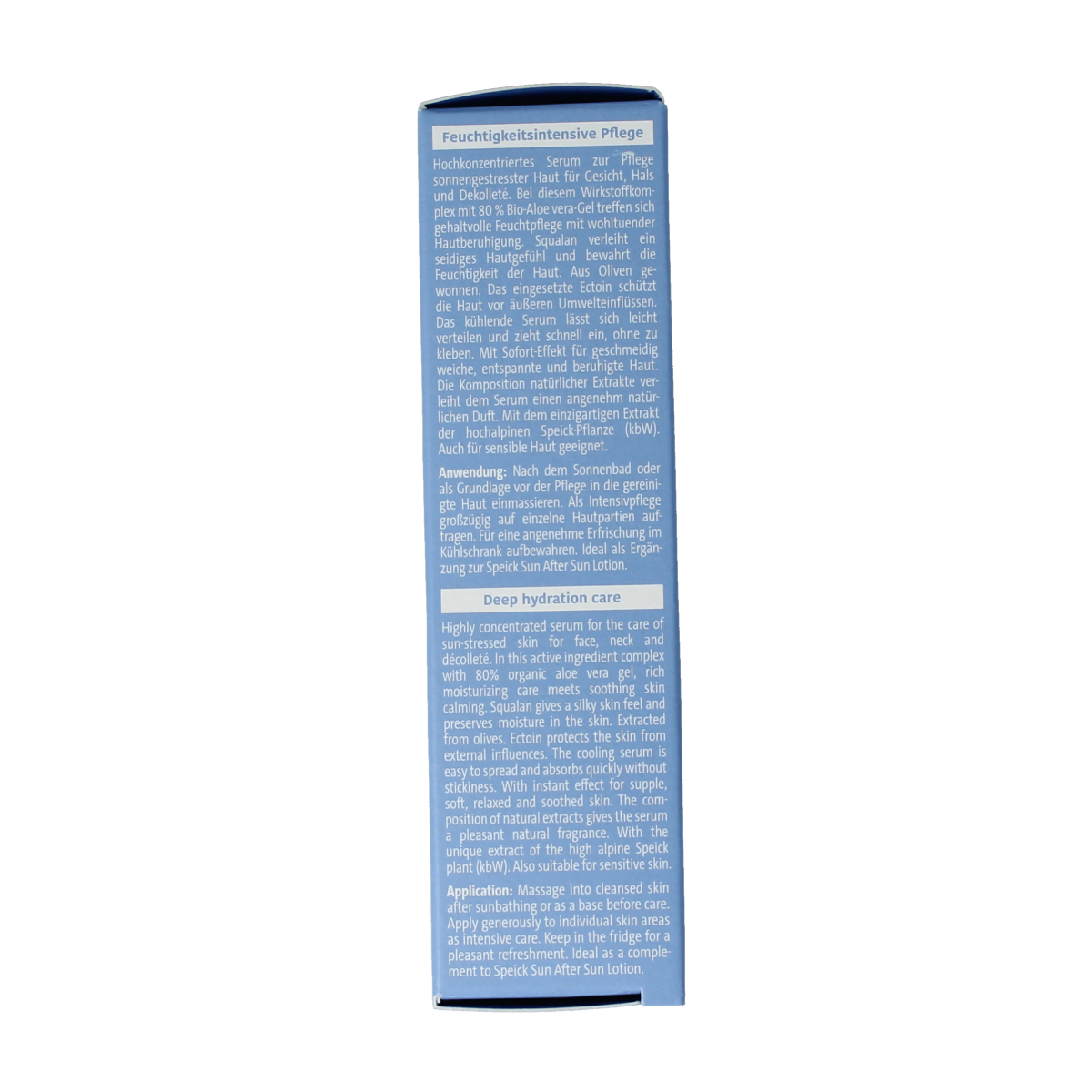 Speick After sun gezichts serum bio 30.00 Milliliter