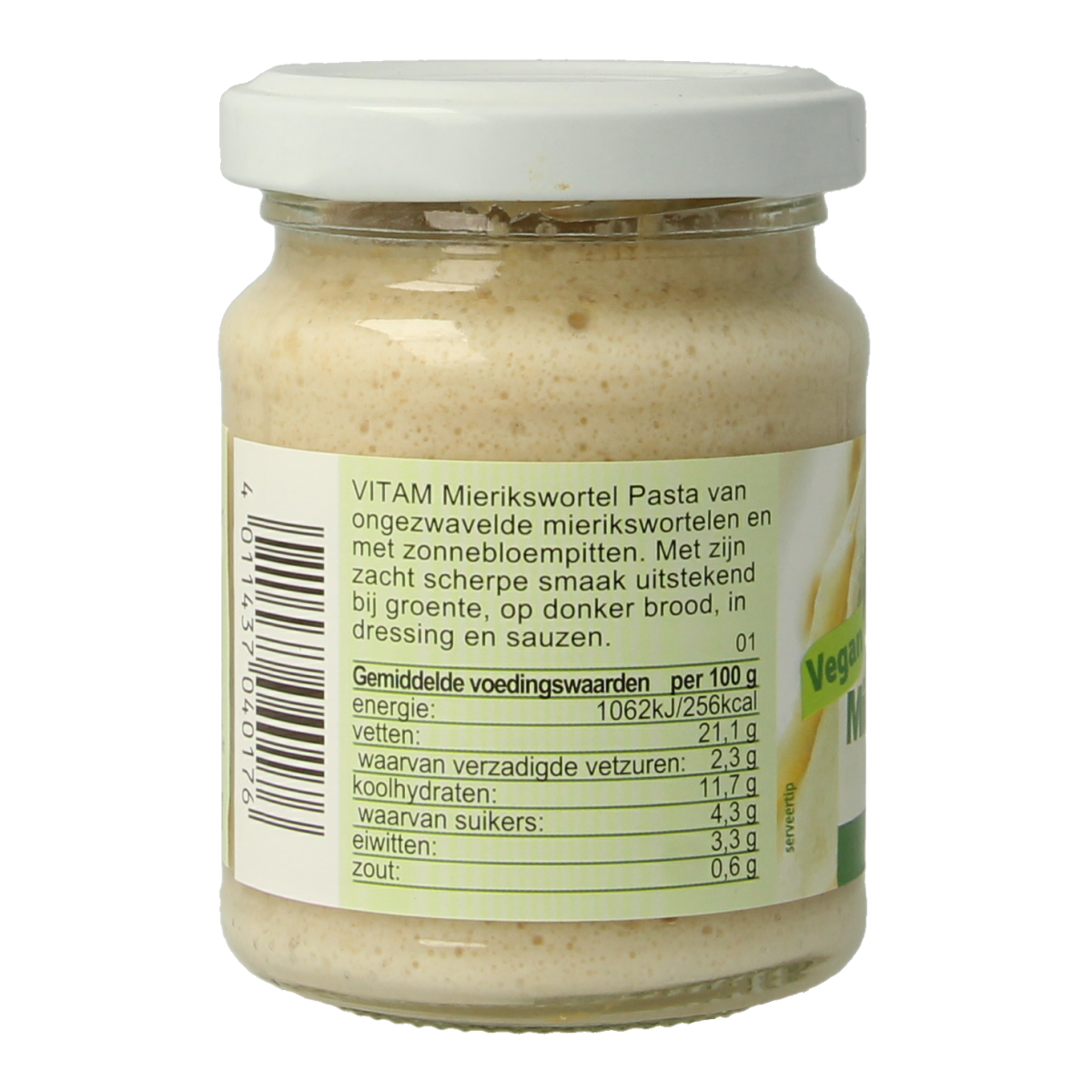 Vitam Mierikswortel pasta bio 115.00 Gram
