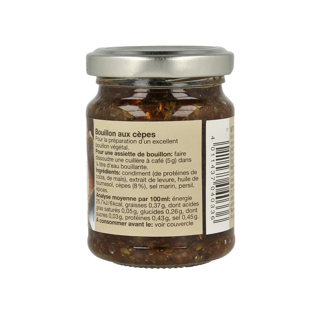 Vitam Eekhoorntjesbrood bouillon pasta 150.00 Gram
