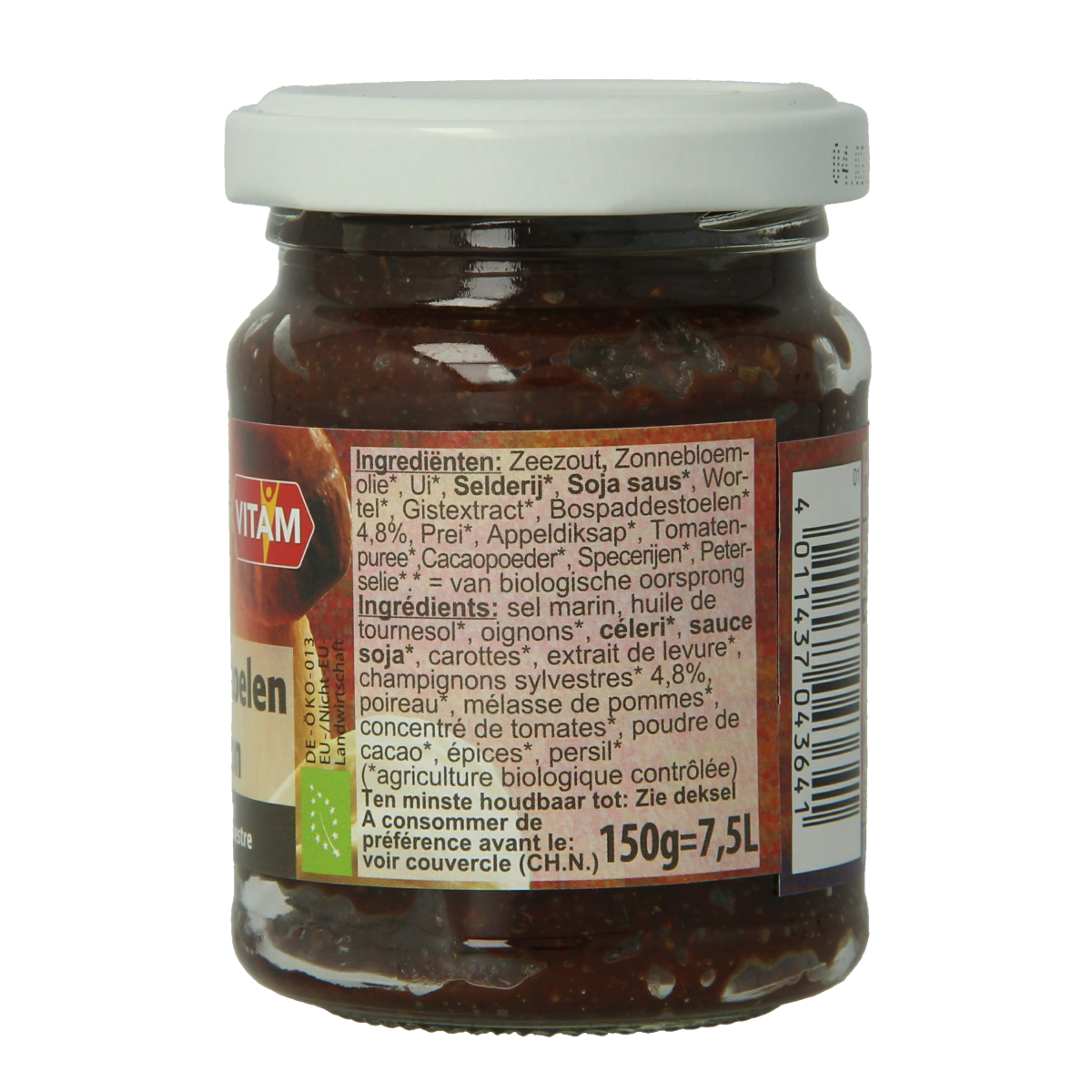 Vitam Bospaddenstoelen bouillon bio 150.00 Gram