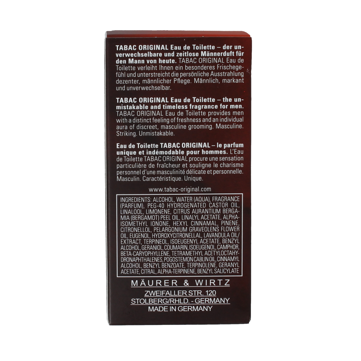 Tabac Original eau de toilette natural spray 30.00 Milliliter