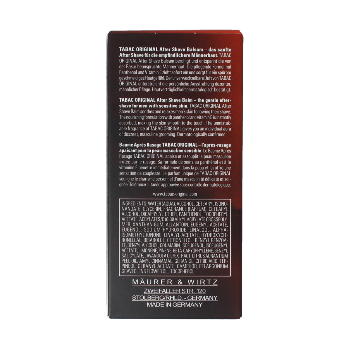 Tabac Original aftershave balm 75.00 Milliliter