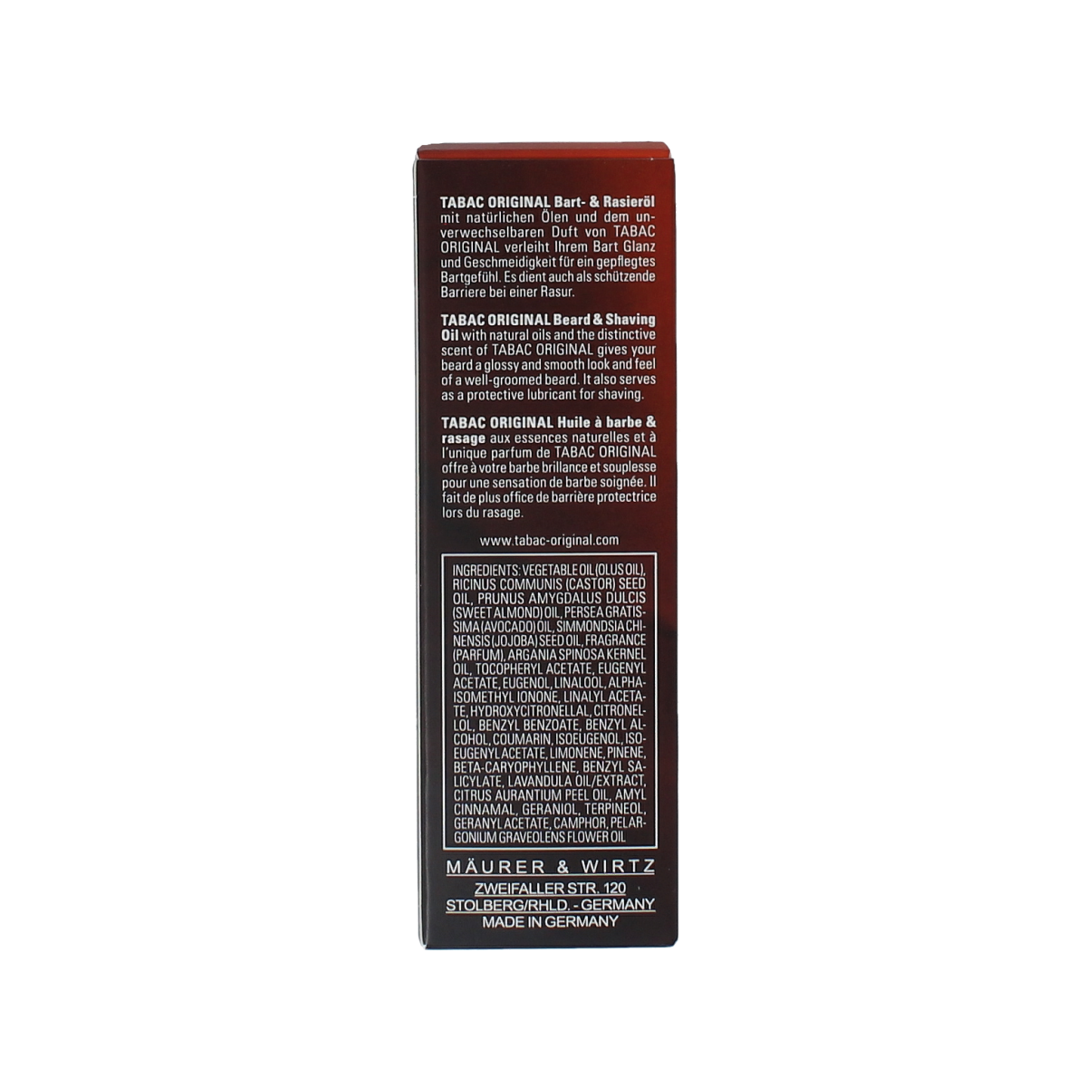 Tabac Original baard & scheerolie 50.00 Milliliter