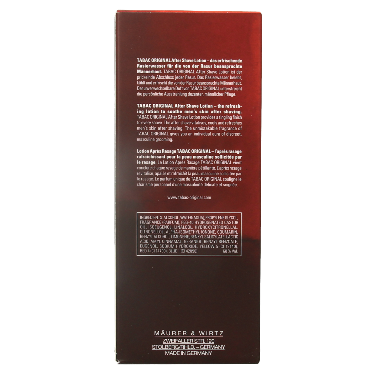 Tabac Original aftershave lotion 200.00 Milliliter