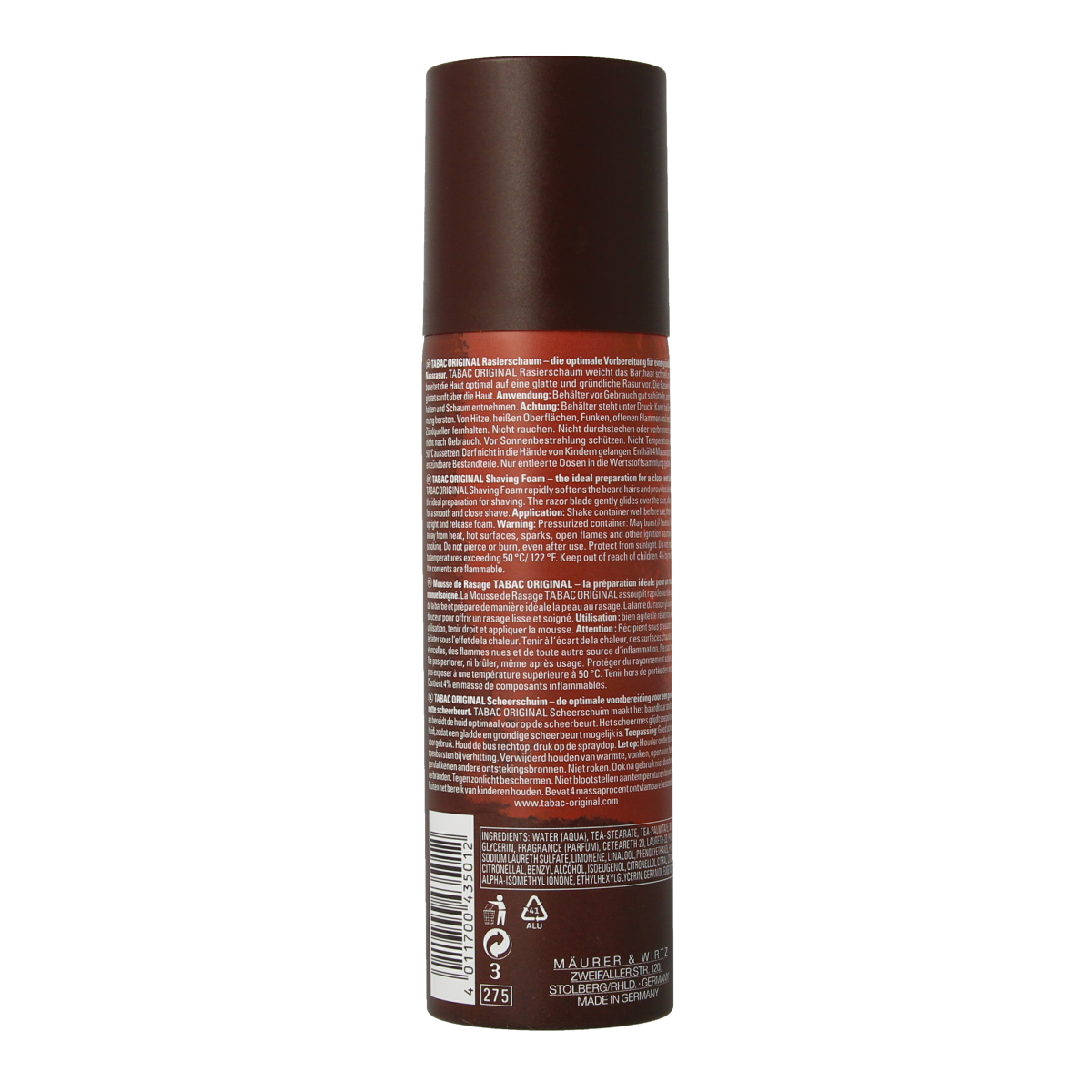 Tabac Original shaving foam 200.00 Milliliter