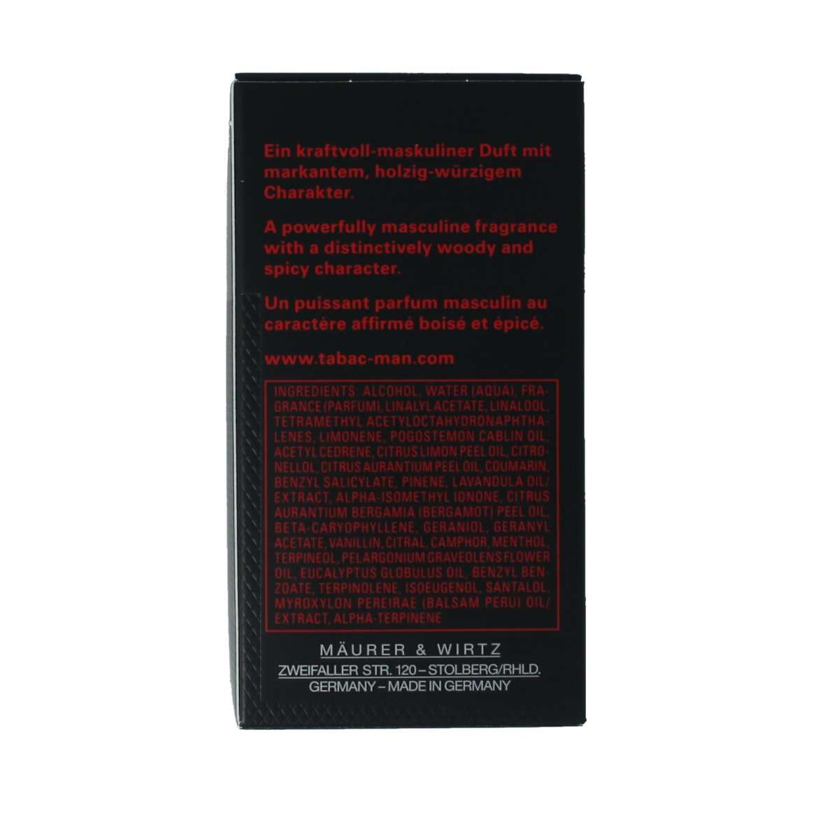 Tabac Man eau de toilette natural spray 50.00 Milliliter