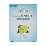 4711 Colognettes tissues lemon 10.00 Stuks