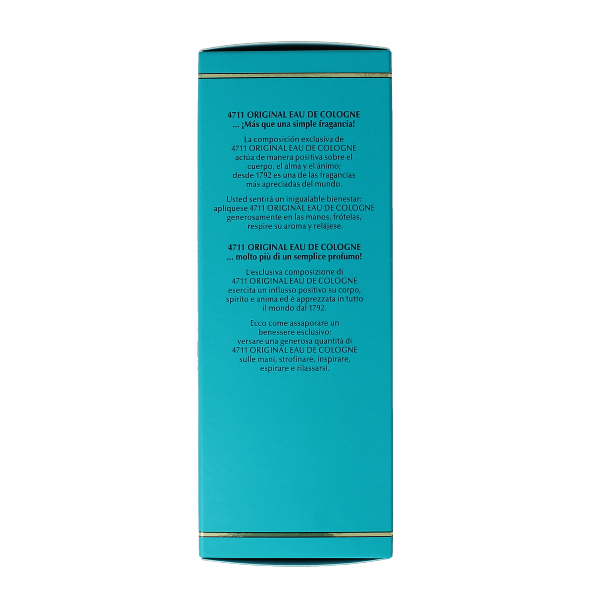 4711 Eau de cologne molanus bottle in folding box 150.00 Milliliter