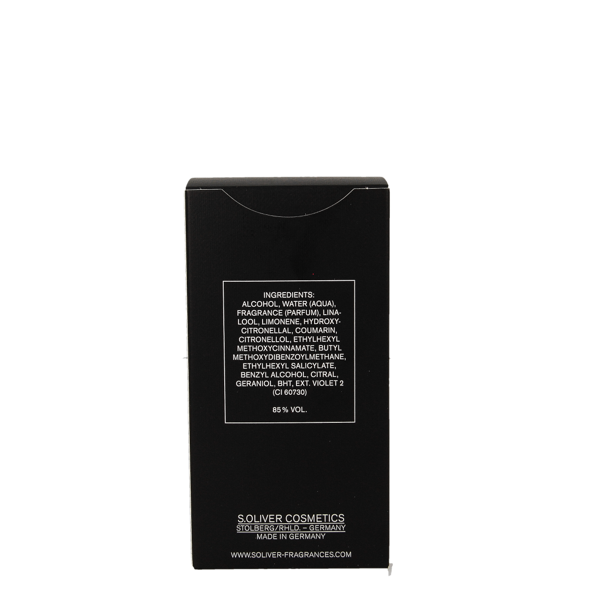 S Oliver For him black label eau de toilette 30.00 Milliliter