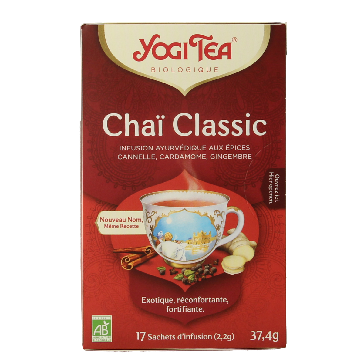Yogi Tea Classic chai bio 17.00 Zakjes