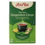 Yogi Tea Green tea ginger lemon bio 17.00 Zakjes