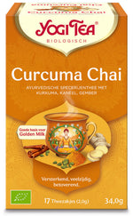 Yogi Tea Curcuma / turmeric chai tea bio 17.00 Zakjes