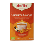 Yogi Tea Curcuma orange bio 17.00 Zakjes
