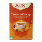 Yogi Tea Curcuma orange bio 17.00 Zakjes