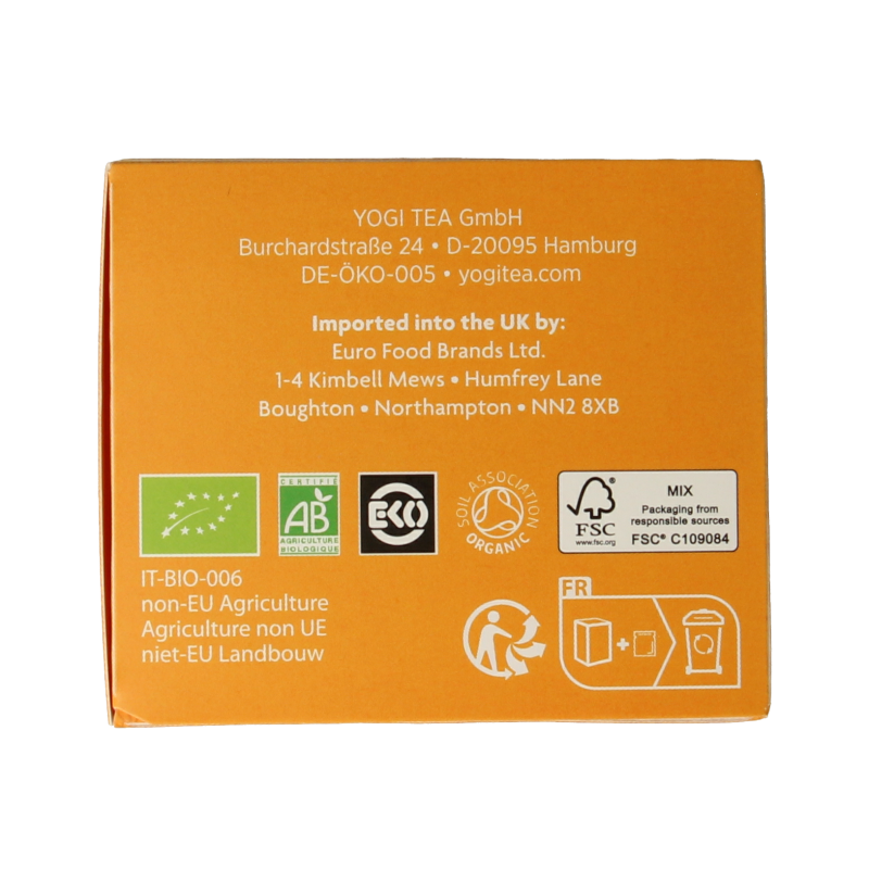 Yogi Tea Tea for the senses pure happiness bio 17 Zakjes