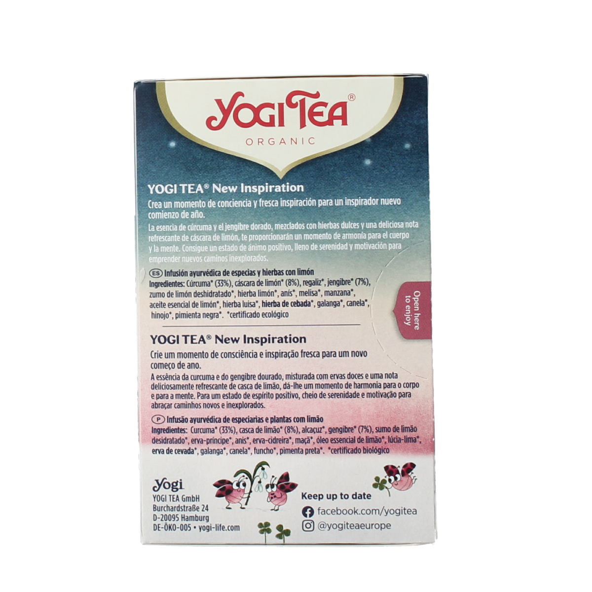 Yogi Tea New inspiration bio 17.00 Zakjes