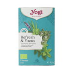 Yogi Tea Yogi® Refresh & Focus Bio 17.00 Zakjes