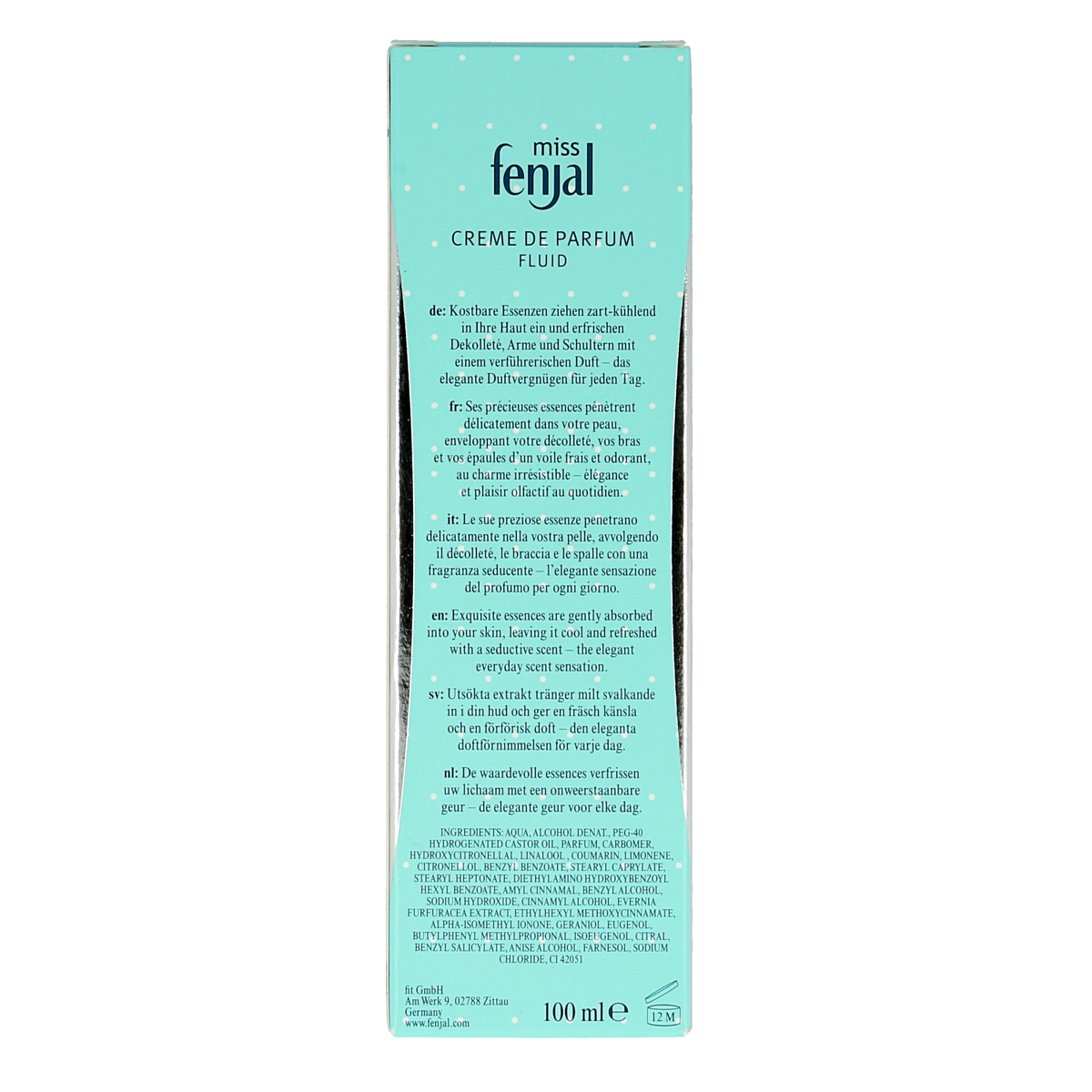 Fenjal Creme de parfum classic 100.00 Milliliter