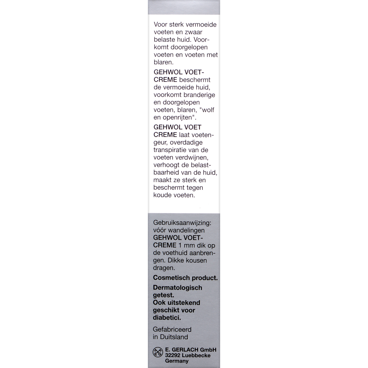 Gehwol Voetcreme 75.00 Milliliter