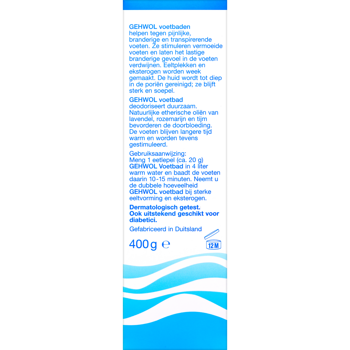 Gehwol Voetbad 400.00 Gram