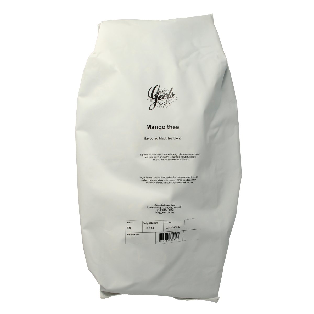 Geels Mango thee 1.00 Kilogram