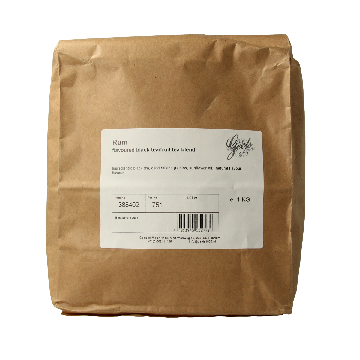Geels Rum thee 1.00 Kilogram