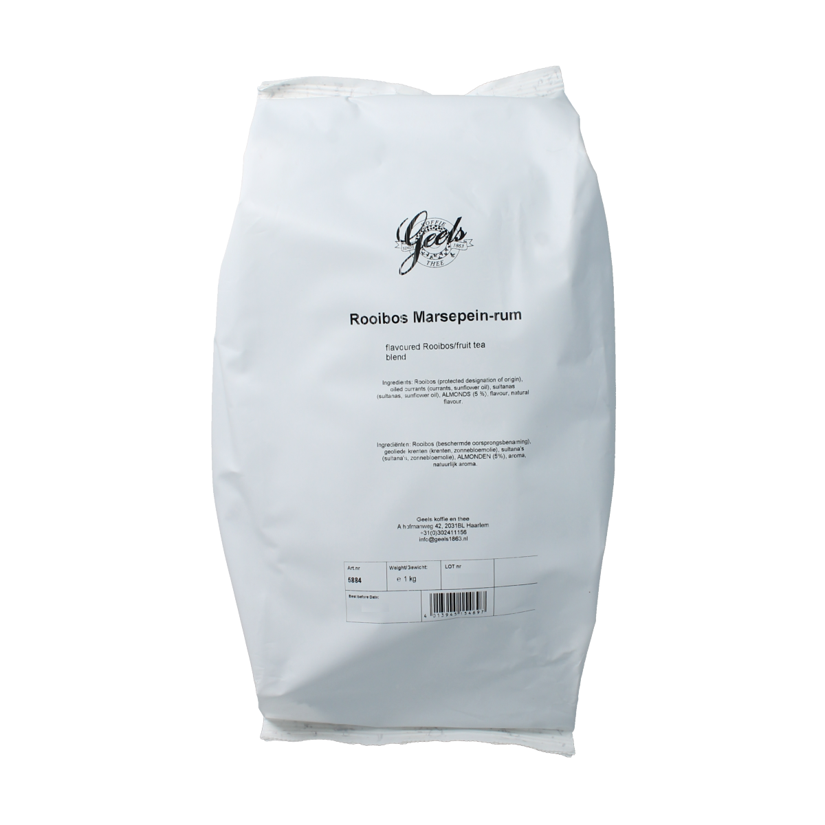 Geels Rooibos marsepein rum 1.00 Kilogram