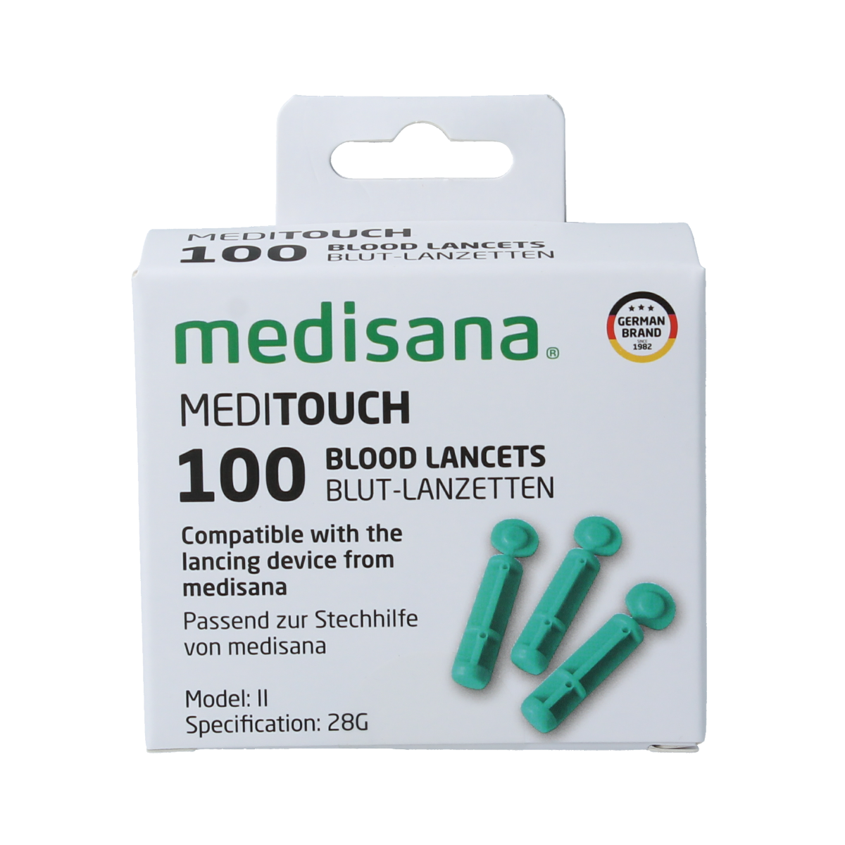 Medisana Meditouch lancetten 100.00 Stuks