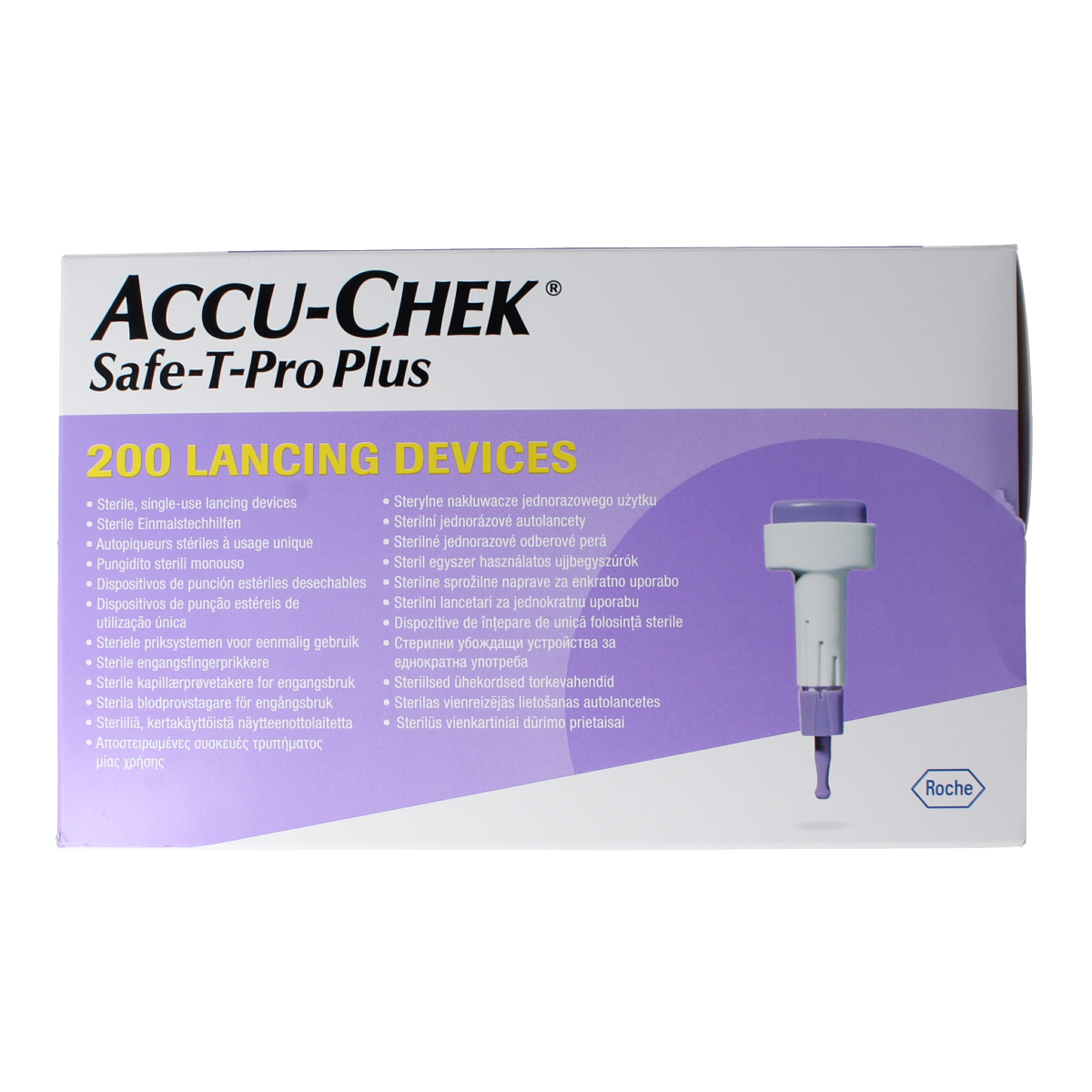Accu-Chek Safe T-pro plus lancetten 200.00 Stuks