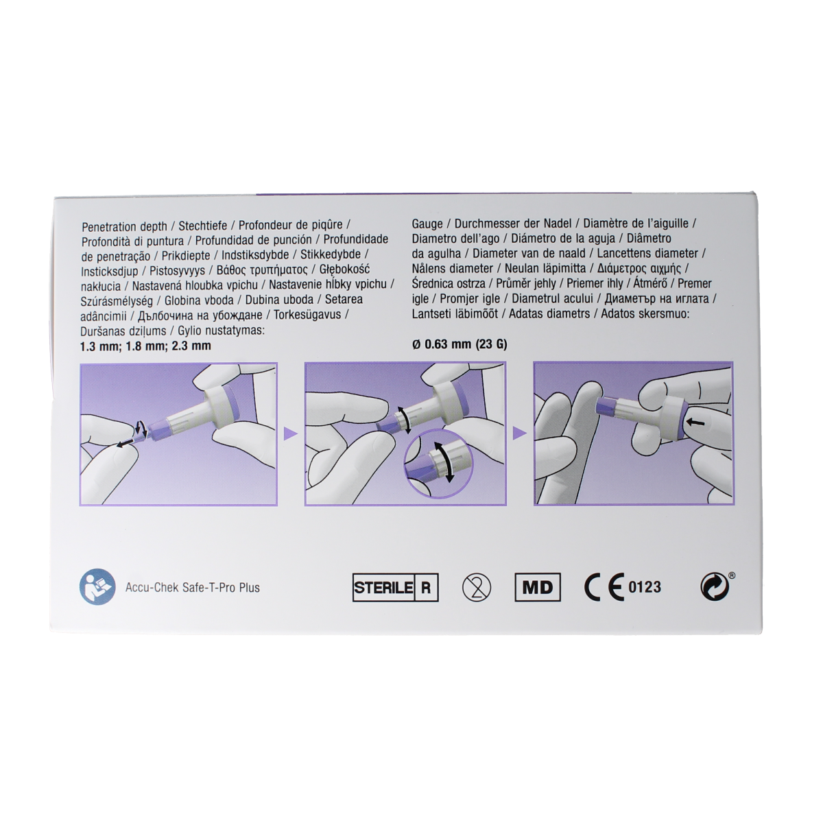 Accu-Chek Safe T-pro plus lancetten 200.00 Stuks