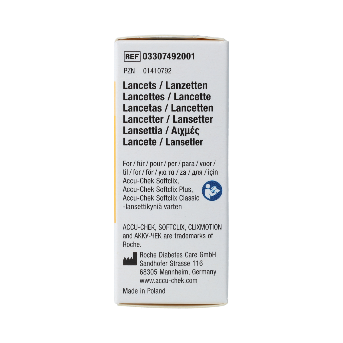 Accu-Chek Softclix lancetten 3307492 25.00 Stuks