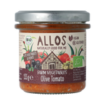 Allos Farm vegetables tomaat & olijf bio 135.00 Gram