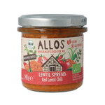 Allos Linzenspread rode chili bio 140.00 Gram
