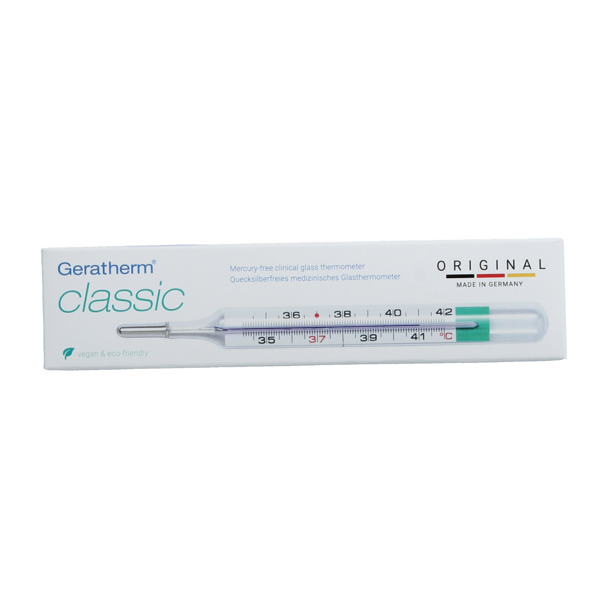Geratherm Thermometer classic glas 1.00 Stuks
