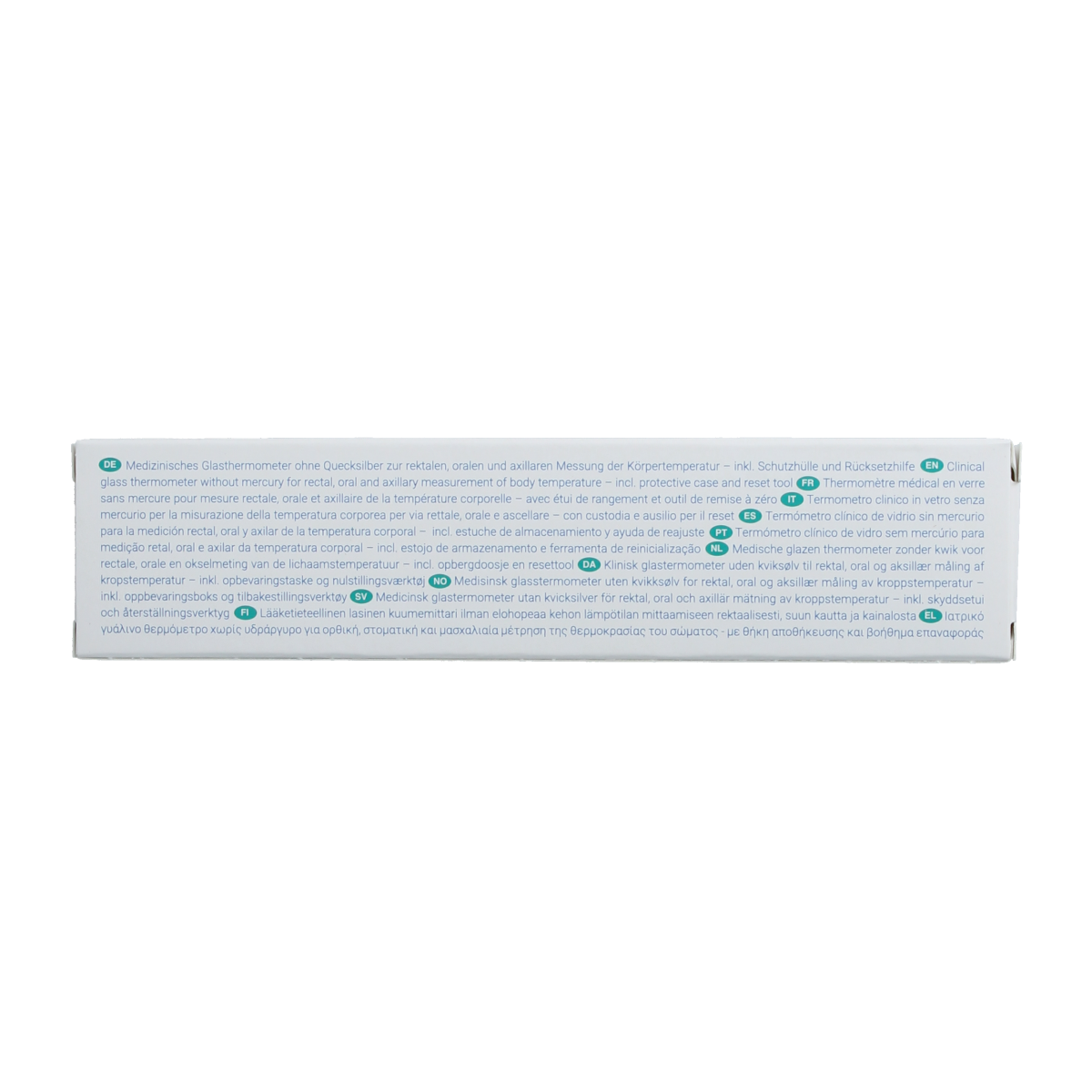 Geratherm Thermometer classic glas 1.00 Stuks