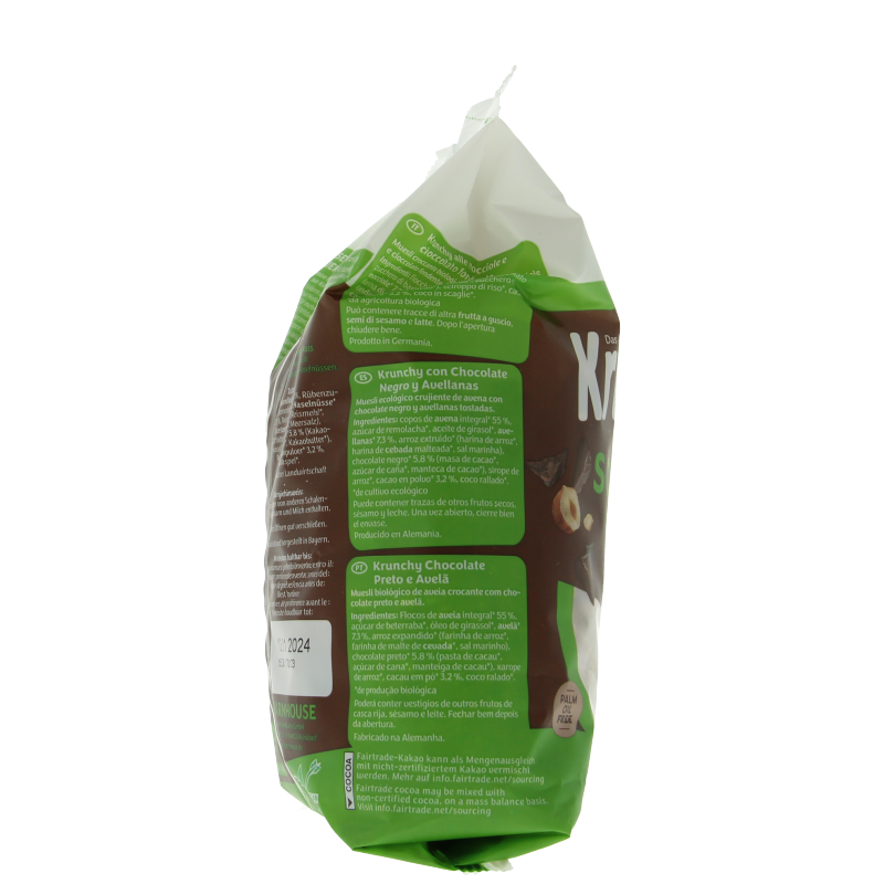 Barnhouse Krunchy choco noten bio 375 Gram