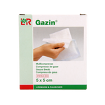 Gazin Gaaskompres 5 x 5cm steriel 5 x 2 10.00 Stuks