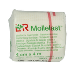 Mollelast Elastisch hydrofiel windsel 4m x 4cm 1.00 Stuks