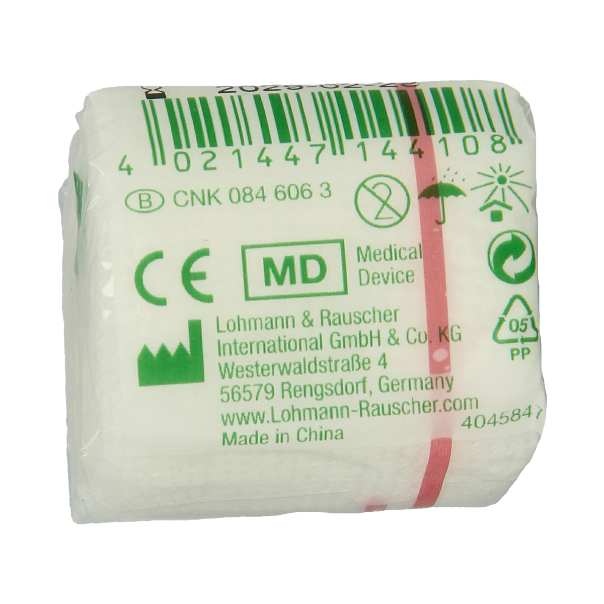 Mollelast Elastisch hydrofiel windsel 4m x 4cm 1.00 Stuks