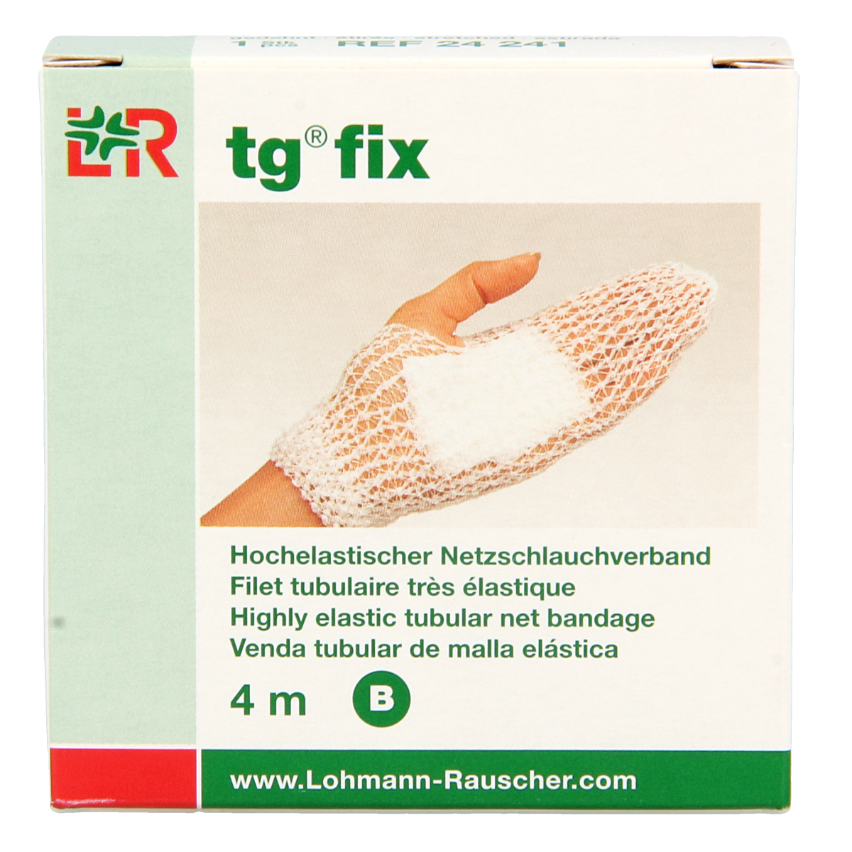 TG Fix netverband B rekbaar 4 meter vinger/hand/voet 1.00 Stuks