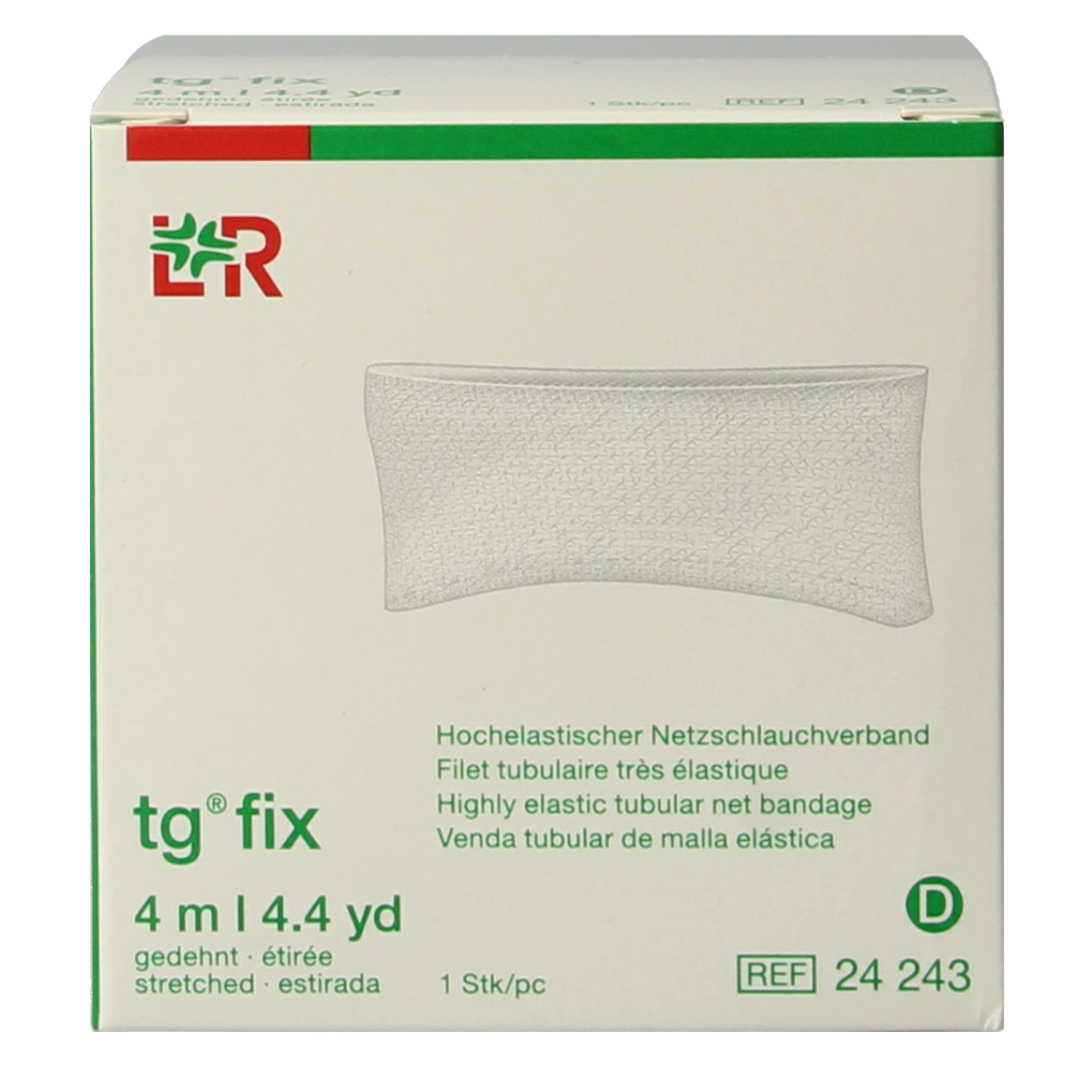 TG Fix netverband D rekbaar 4 meter hoofd/romp/klein 1.00 Stuks