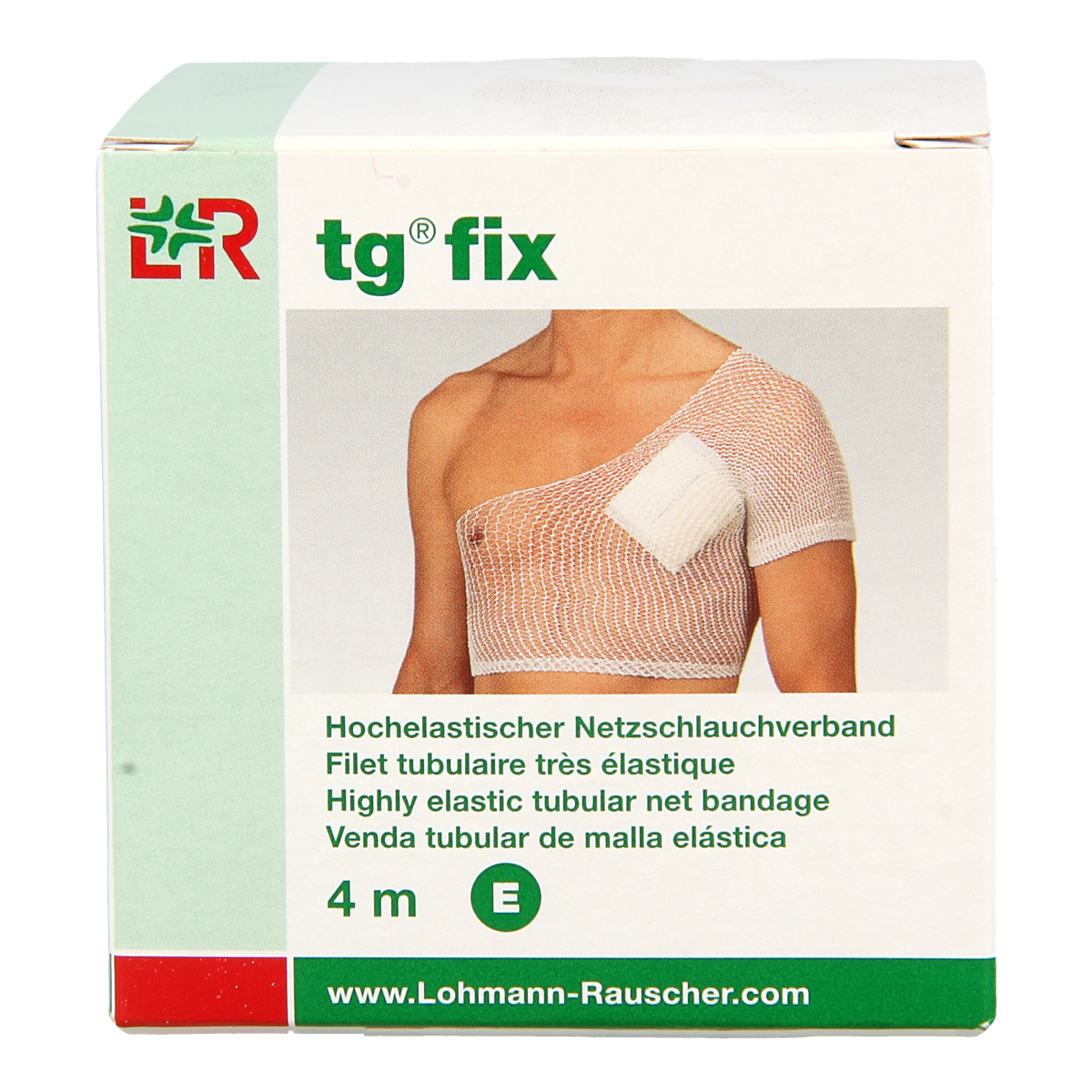 TG Fix netverband E rekbaar 4 meter hoofd/romp/groot 1.00 Stuks