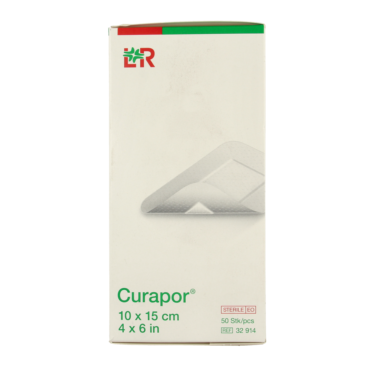 Curapor Wondpleister 10 x 15cm steriel 50.00 Stuks