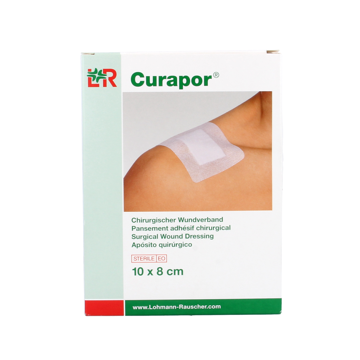 Curapor Wondpleister 10 x 8cm steriel 5.00 Stuks