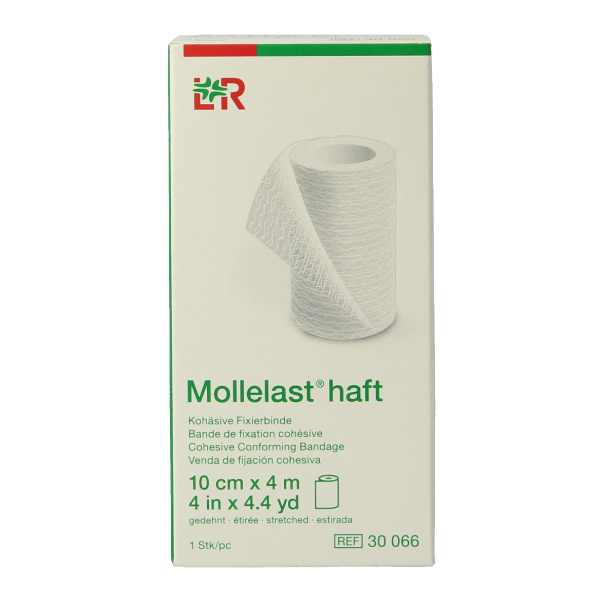 Mollelast Fixatiewindsel haft 4m x 10cm 1.00 Stuks