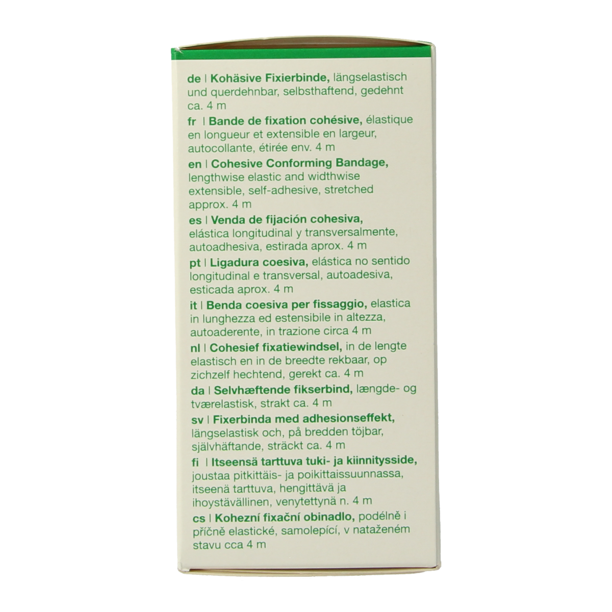 Mollelast Fixatiewindsel haft 4m x 10cm 1.00 Stuks